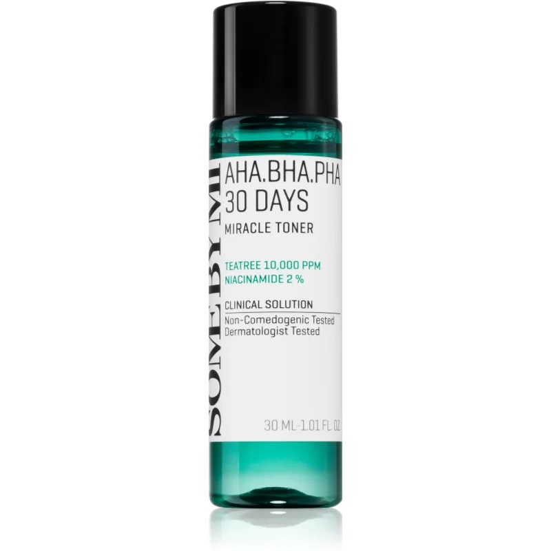 Some By Mi AHA∙BHA∙PHA 30 Days Miracle zjemňující a hydratační tonikum 30 ml - parfo.cz