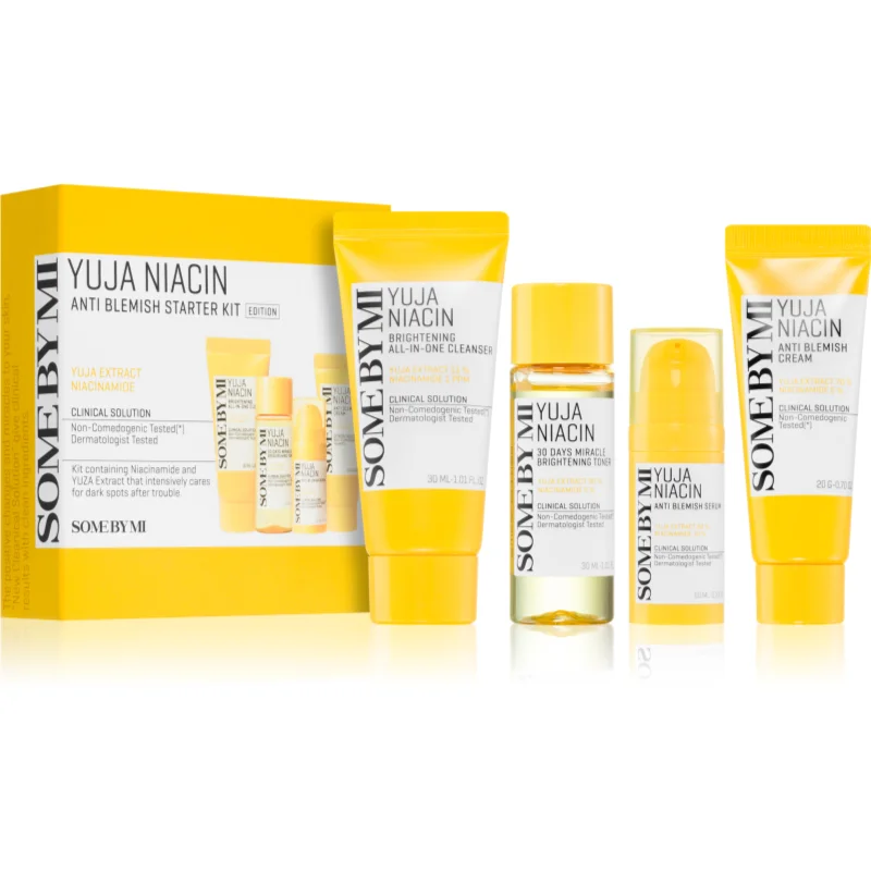 Some By Mi Yuja Niacin Anti Blemish cestovní sada pro sjednocení barevného tónu pleti - parfo.cz