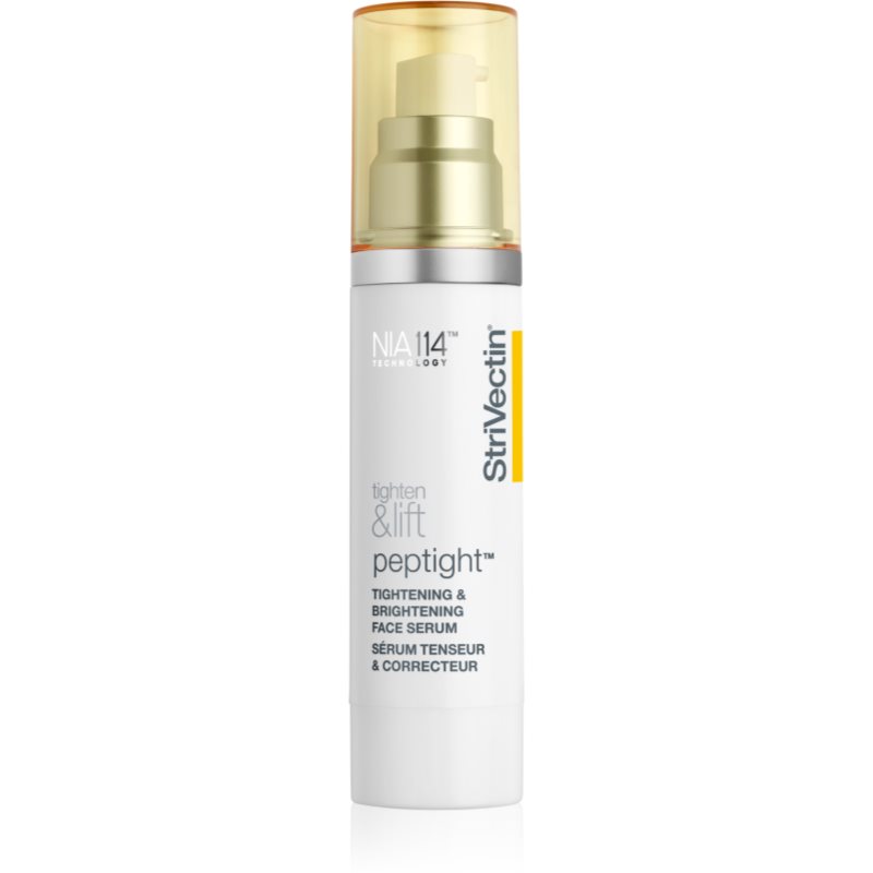 StriVectin Tighten & Lift Peptight™ Tightening & Brightening Face Serum liftingové zpevňující sérum pro sjednocení barevného tónu pleti 50 ml - parfo.cz