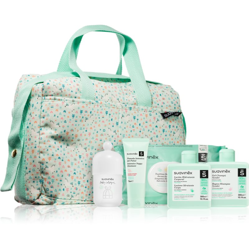 Suavinex Welcome Baby Care Set Blue dárková sada pro miminka - parfo.cz