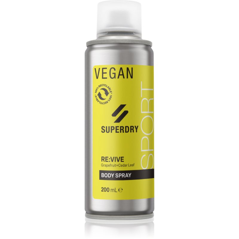 Superdry RE:vive tělový sprej pro muže 200 ml - parfo.cz