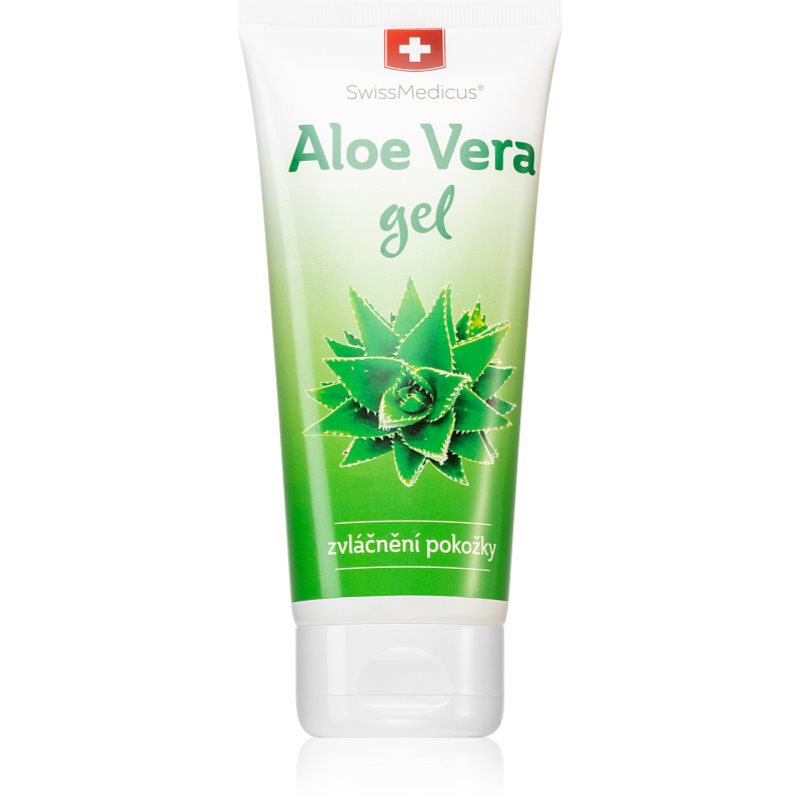 SwissMedicus Aloe Vera gel gel pro podrážděnou pokožku 200 ml - parfo.cz