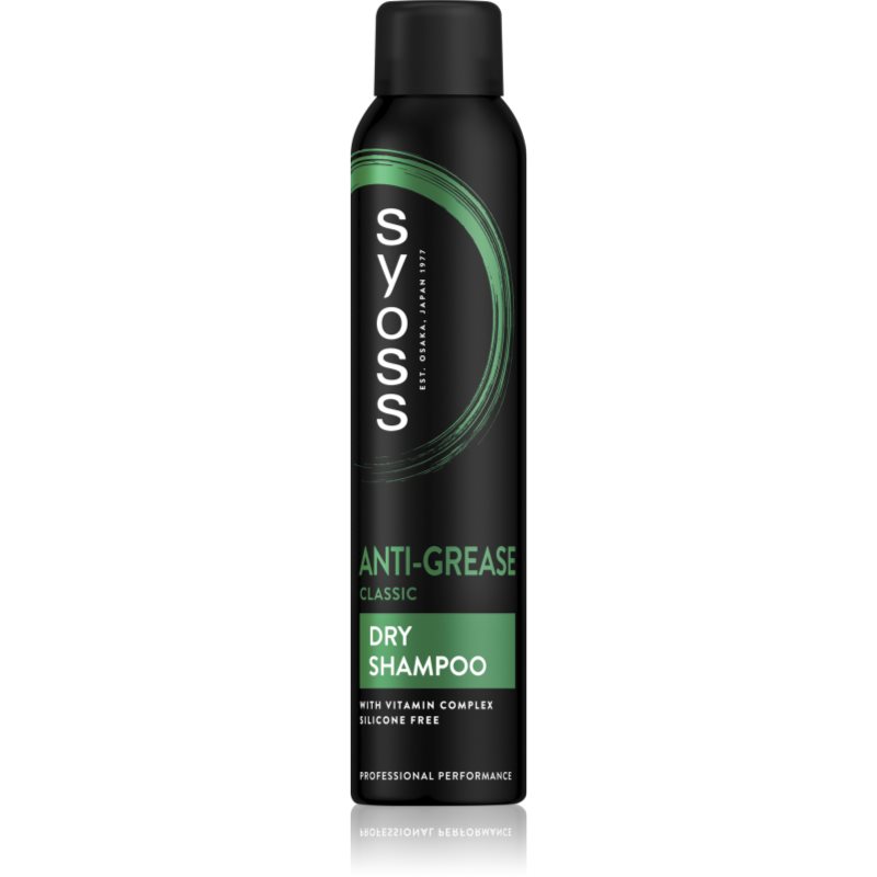 Syoss Anti Grease suchý šampon pro rychle se mastící vlasy 200 ml - parfo.cz