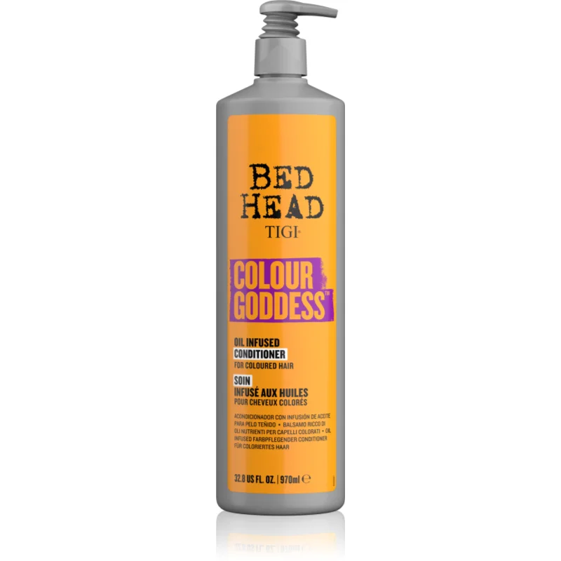 TIGI Bed Head Colour Goddess olejový kondicionér pro barvené a melírované vlasy 970 ml - parfo.cz