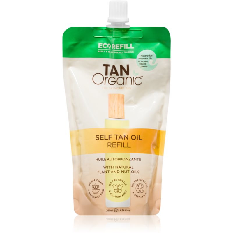 TanOrganic The Skincare Tan samoopalovací olej náhradní náplň 200 ml - parfo.cz