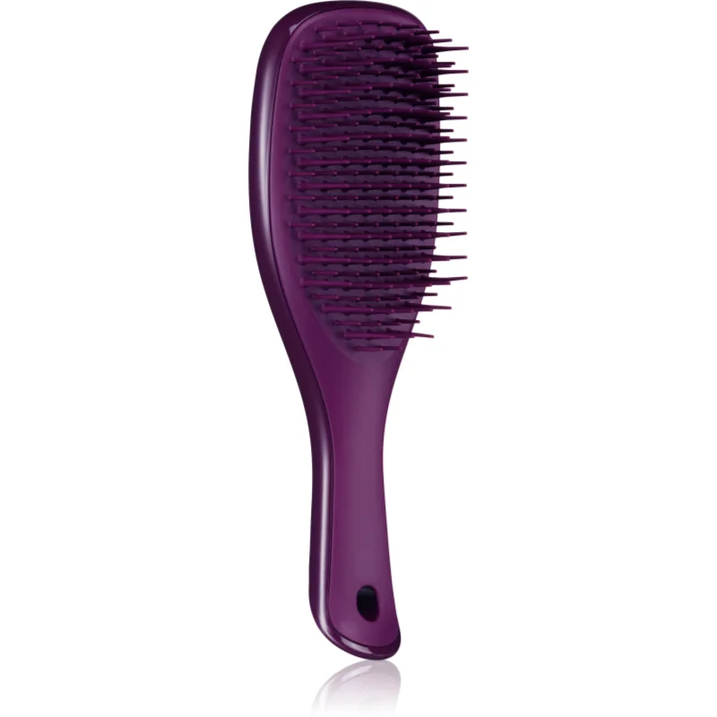 Tangle Teezer Mini Ultimate Detangler Midnight Plum malý plochý kartáč na rovné a kudrnaté vlasy 1 ks - parfo.cz
