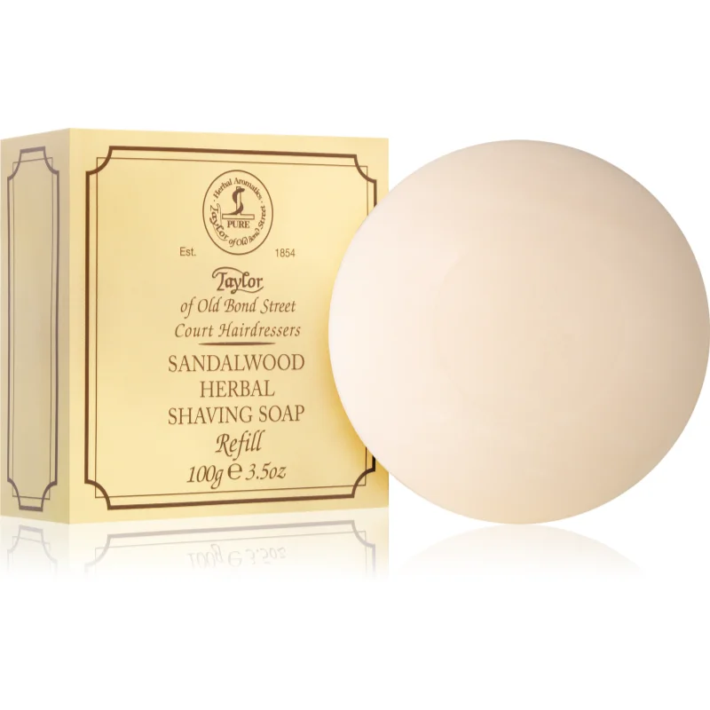 Taylor of Old Bond Street Sandalwood mýdlo na holení náhradní náplň 100 g - parfo.cz