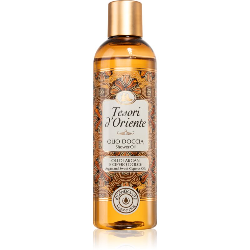 Tesori d'Oriente Argan & Cyperus Oils sprchový olej 250 ml - parfo.cz
