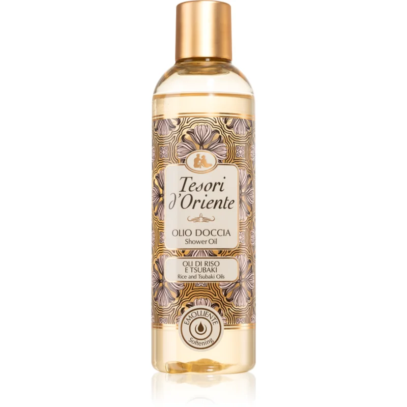 Tesori d'Oriente Rice & Tsubaki Oils sprchový olej 250 ml - parfo.cz