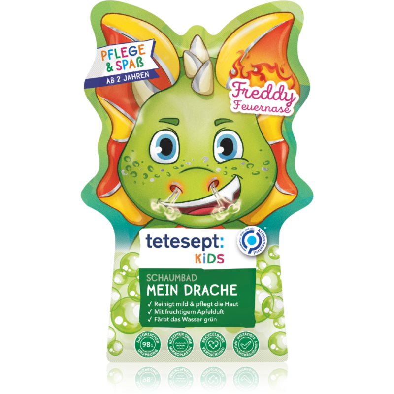 Tetesept Bubble Bath Dragon pěna do koupele měnící barvu 40 ml - parfo.cz