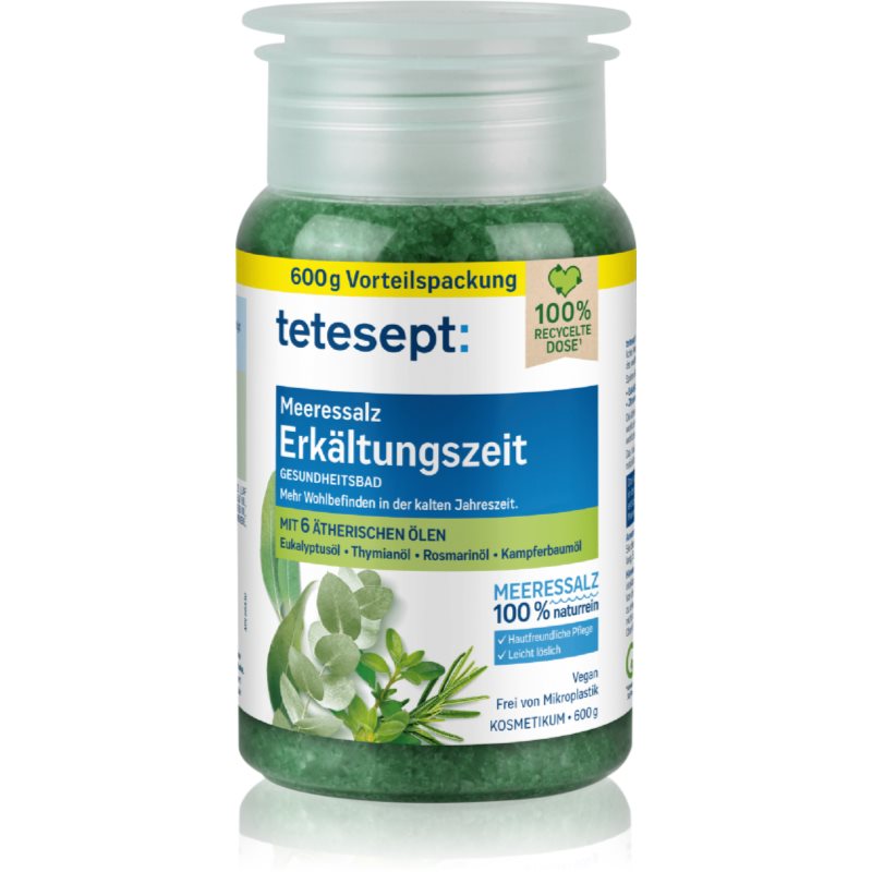 Tetesept Sea Bath Salt Cold zklidňující sůl do koupele 600 g - parfo.cz