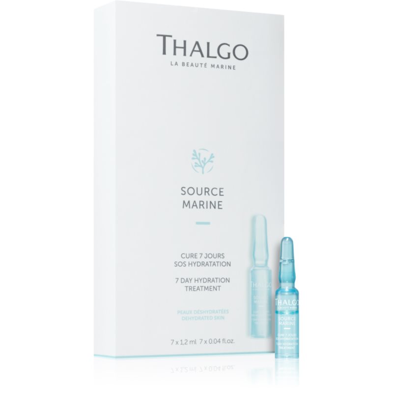 Thalgo Source Marine 7 Day Hydration Treatment 7denní regenerační kúra pro intenzivní hydrataci pleti 7x1