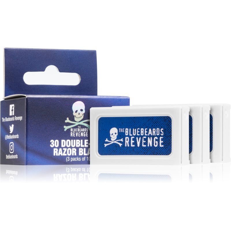 The Bluebeards Revenge Razors & Blades Double-Edge náhradní břity 30 ks - parfo.cz