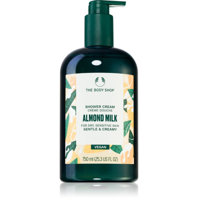 The Body Shop Almond Milk Shower Cream sprchový gel s mandlovým mlékem 750 ml - parfo.cz