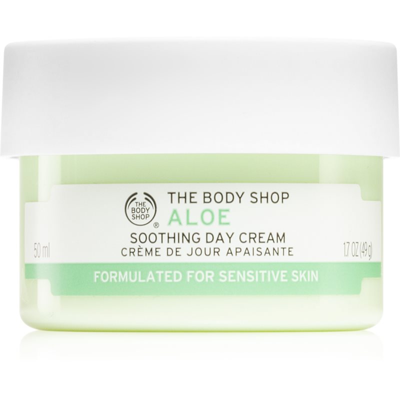 The Body Shop Aloe Soothing Day Cream zklidňující denní krém na obličej 50 ml - parfo.cz