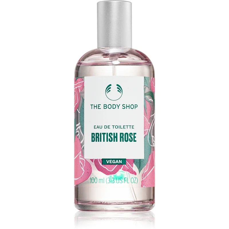 The Body Shop British Rose EDT toaletní voda s vůní květin pro ženy 100 ml - parfo.cz