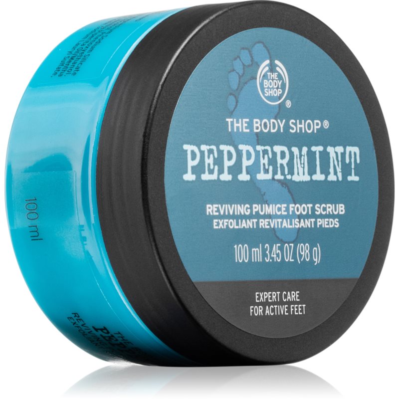 The Body Shop Peppermint Foot Scrub peeling na nohy 100 ml - parfo.cz