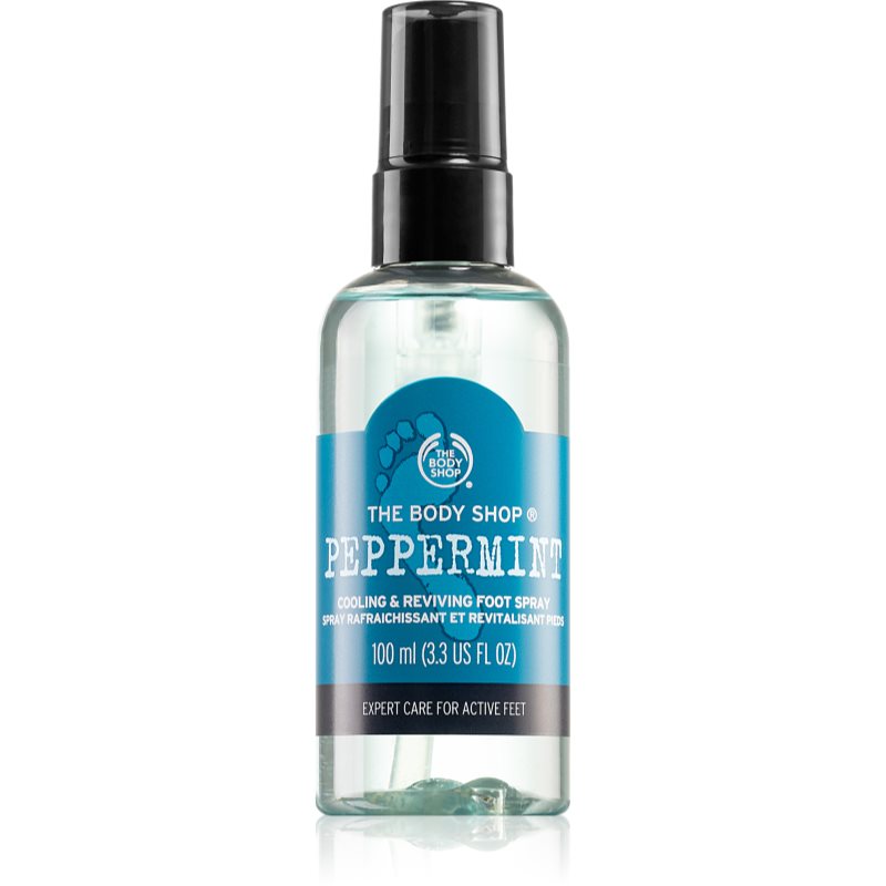 The Body Shop Peppermint Foot Spray sprej na nohy s chladivým účinkem 100 ml - parfo.cz