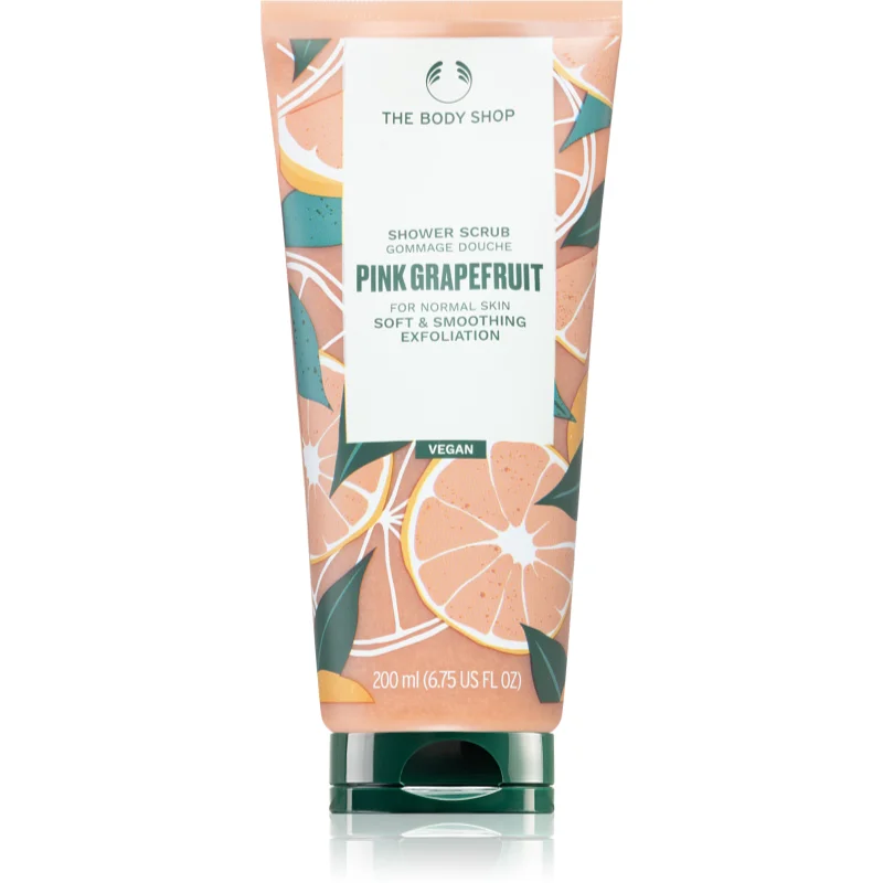 The Body Shop Pink Grapefruit Shower Scrub tělový sprchový peeling 200 ml - parfo.cz