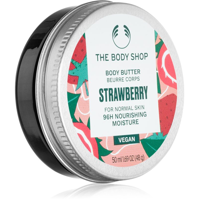 The Body Shop Strawberry Body Butter tělové máslo pro normální pokožku 50 ml - parfo.cz