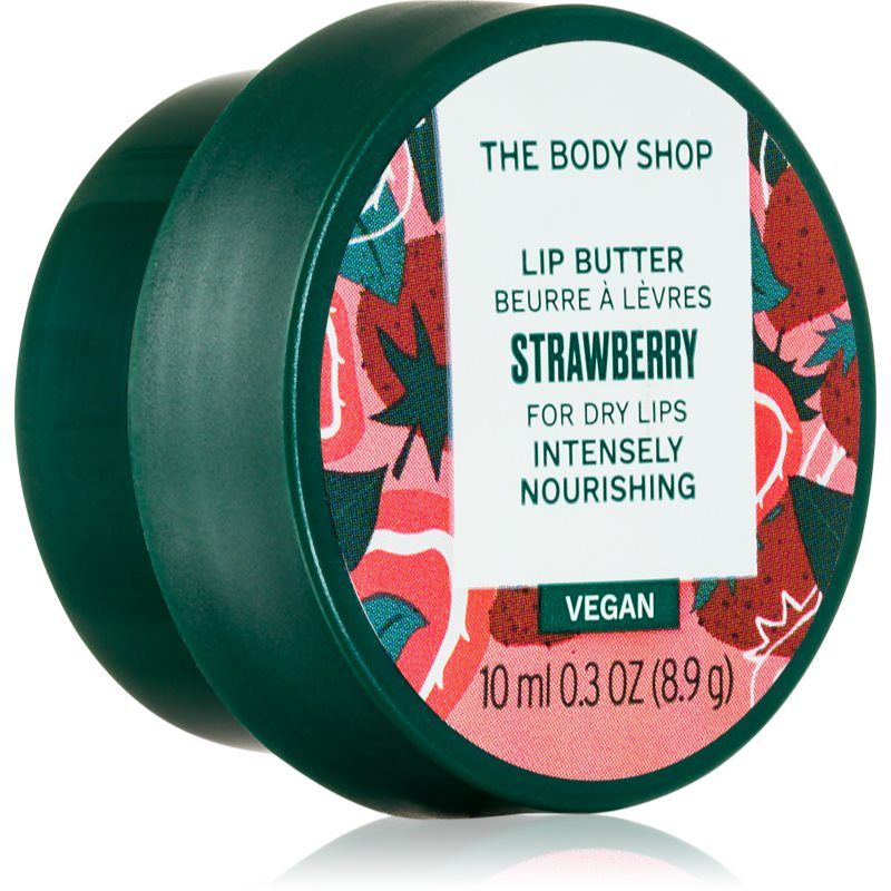 The Body Shop Strawberry Lip Butter pečující máslo na rty 10 ml - parfo.cz