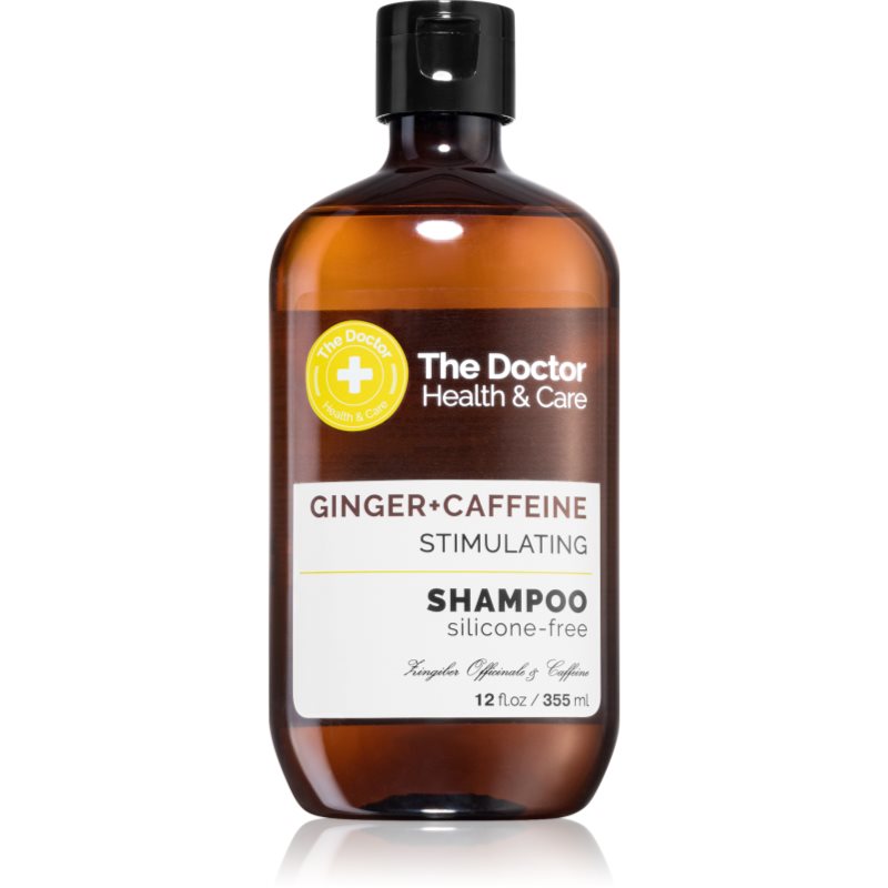 The Doctor Ginger + Caffeine Stimulating posilující šampon pro slabé vlasy s tendencí vypadávat s kofeinem 355 ml - parfo.cz