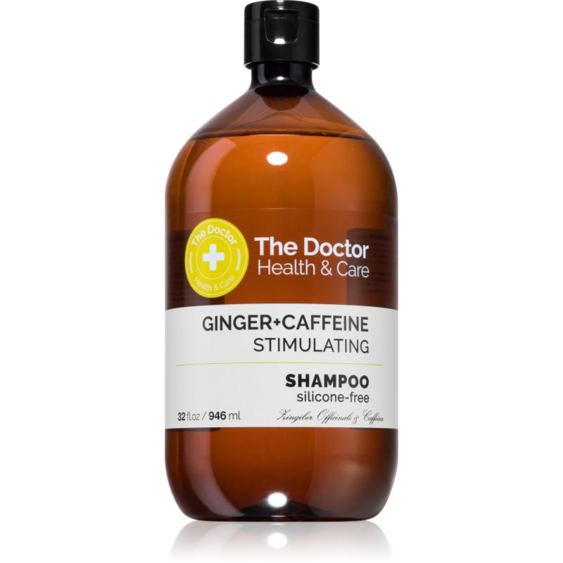 The Doctor Ginger + Caffeine Stimulating posilující šampon pro slabé vlasy s tendencí vypadávat s kofeinem 946 ml - parfo.cz