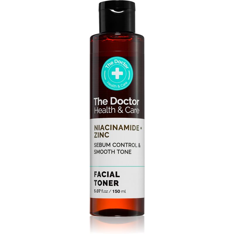 The Doctor Niacinamide + Zinc Sebum Control & Smooth Tone čisticí a matující tonikum 150 ml - parfo.cz