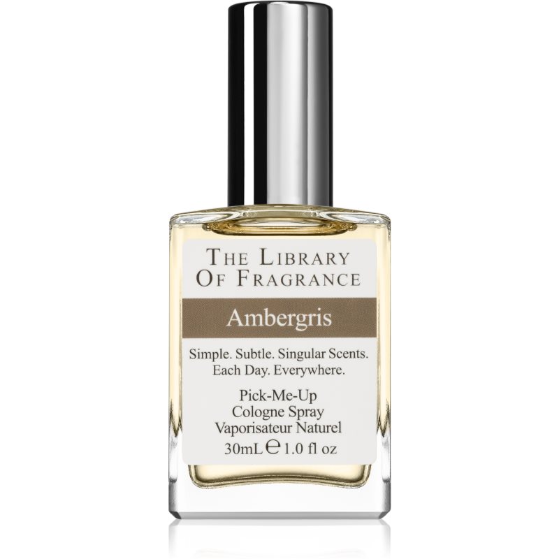 The Library of Fragrance Ambergris kolínská voda unisex 30 ml - parfo.cz