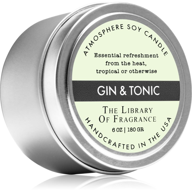 The Library of Fragrance Gin & Tonic vonná svíčka 180 g - parfo.cz