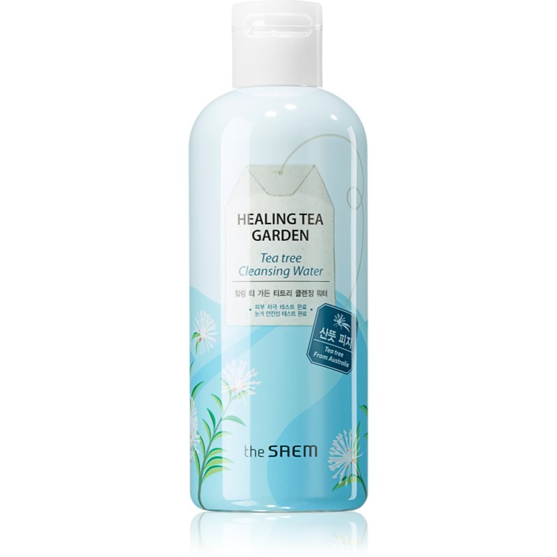 The Saem Healing Tea Garden Tea Tree jemná čisticí voda pro mastnou pleť 300 ml - parfo.cz
