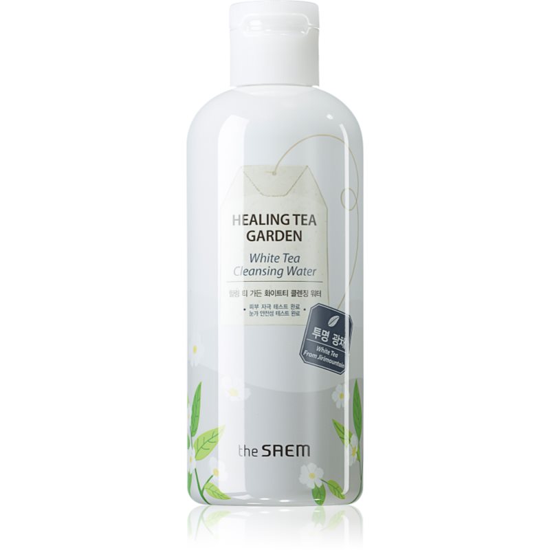 The Saem Healing Tea Garden White Tea jemná čisticí voda pro citlivou pleť 300 ml - parfo.cz