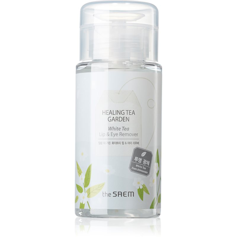 The Saem Healing Tea Garden White Tea odličovač očí a rtů pro citlivou pleť 150 ml - parfo.cz
