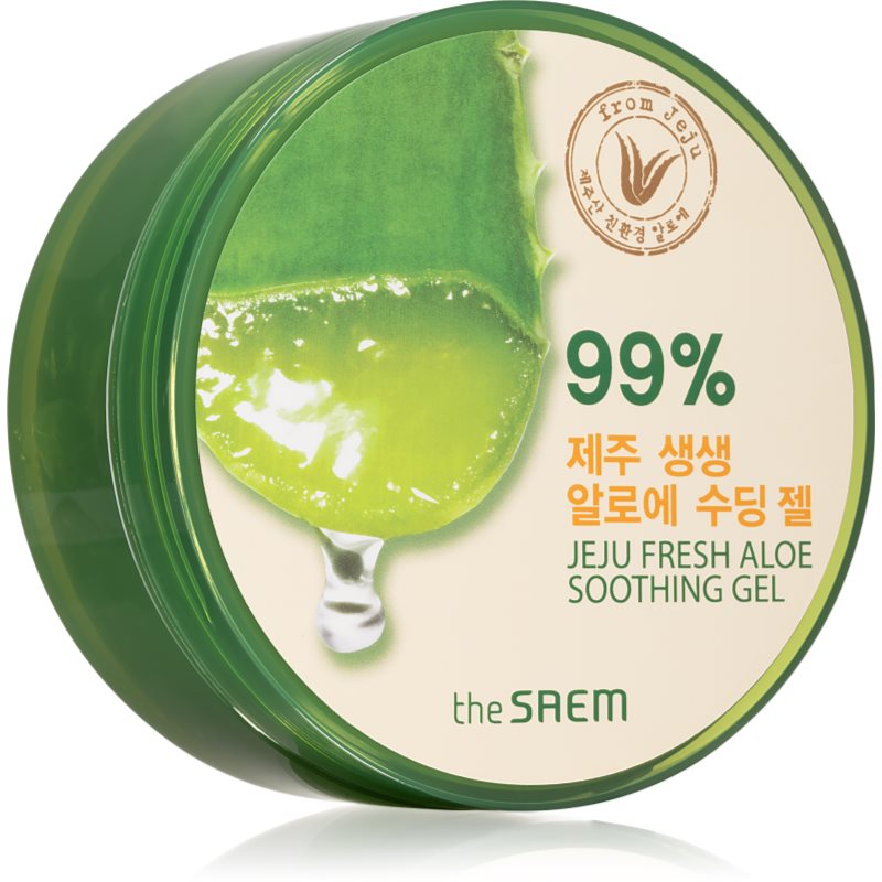 The Saem Jeju Fresh Aloe 99% hydratační a zklidňující gel 300 ml - parfo.cz