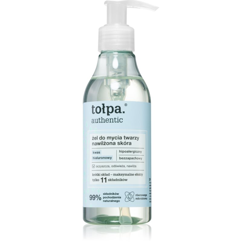 Tołpa Authentic čisticí a odličovací gel s hydratačním účinkem 195 ml - parfo.cz