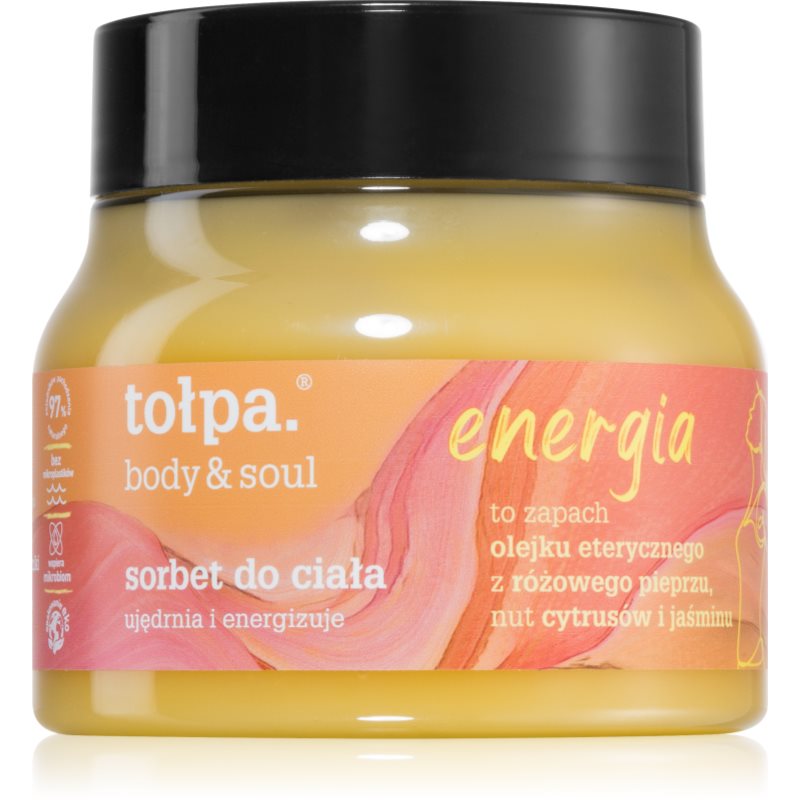 Tołpa Body & Soul Energy hydratační tělový sorbet se zpevňujícím účinkem 250 ml - parfo.cz