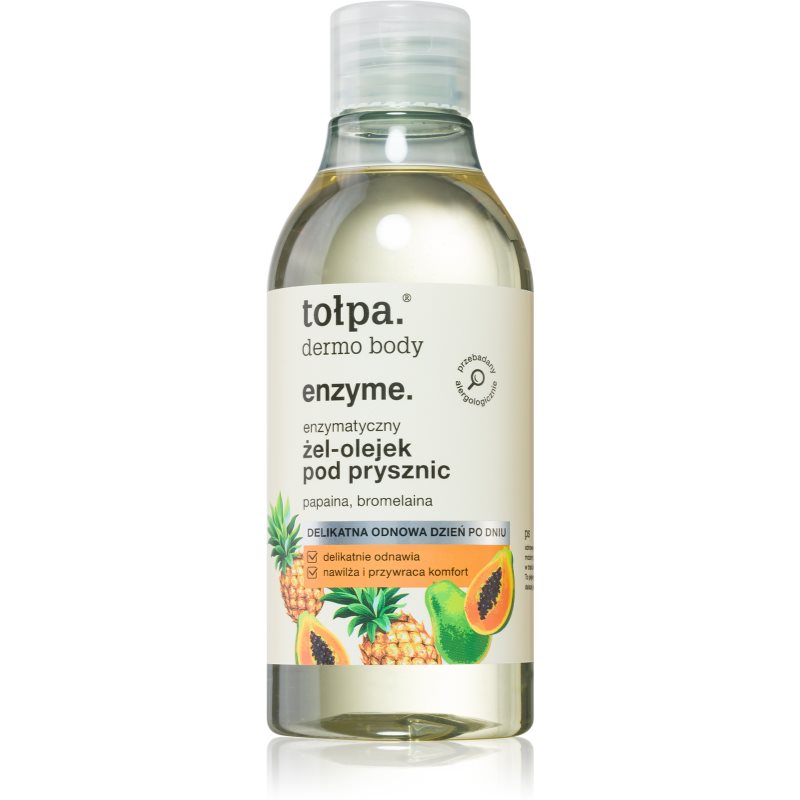 Tołpa Dermo Body Enzyme sprchový olej pro regeneraci pokožky 300 ml - parfo.cz