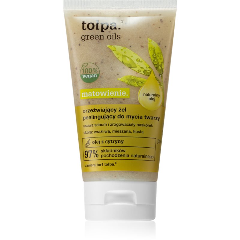 Tołpa Green Oils čisticí pleťový peeling 150 ml - parfo.cz