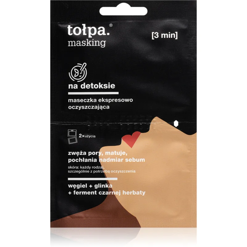 Tołpa Masking detoxikační a čisticí maska 2x5 ml - parfo.cz