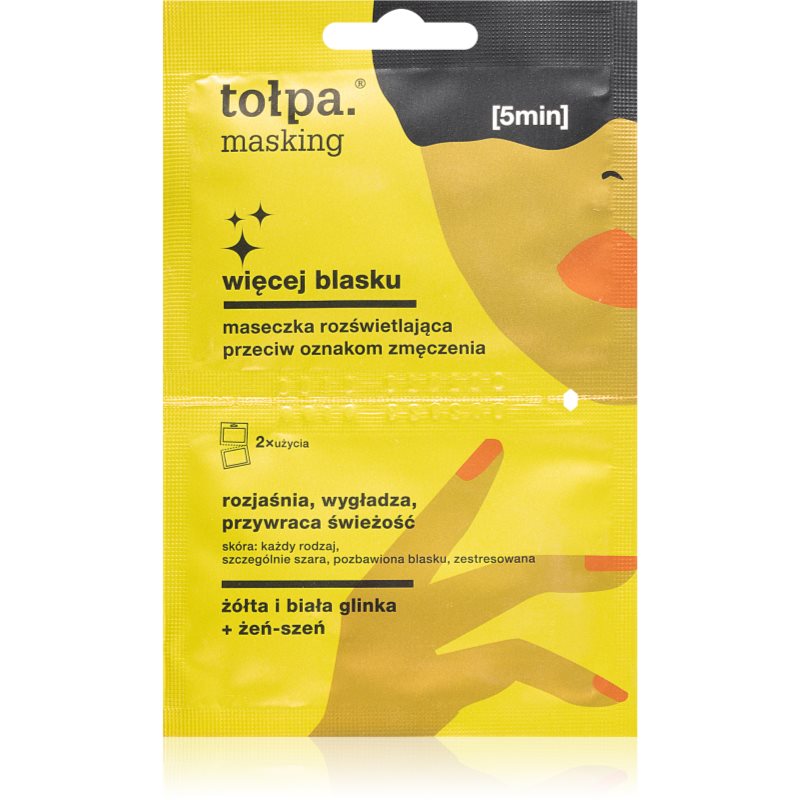 Tołpa Masking rozjasňující pleťová maska 2x5 ml - parfo.cz
