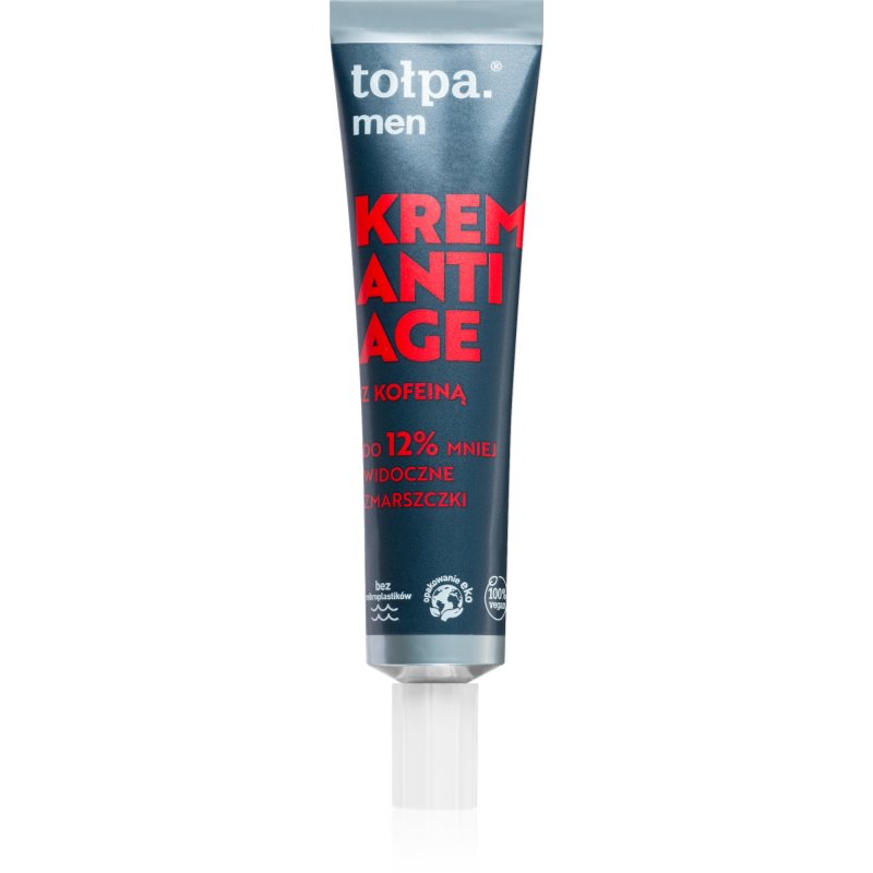 Tołpa Men vyhlazující pleťový krém pro korekci známek stárnutí s kofeinem pro muže 40 ml - parfo.cz