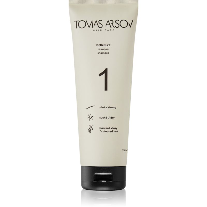 Tomas Arsov Bonfire Shampoo hydratační šampon pro ochranu barvy pro poškozené a barvené vlasy 250 ml - parfo.cz