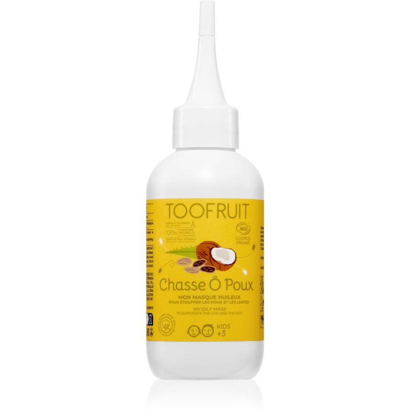 Toofruit Anti-Lice Hair Mask maska na vlasy proti vším Coconut 125 ml - parfo.cz