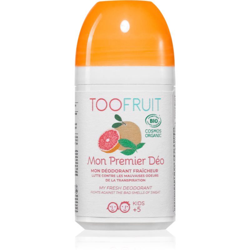 Toofruit Deodorant Roll-on kuličkový deodorant roll-on pro děti 5y+ Grapefruit-Mint 50 ml - parfo.cz