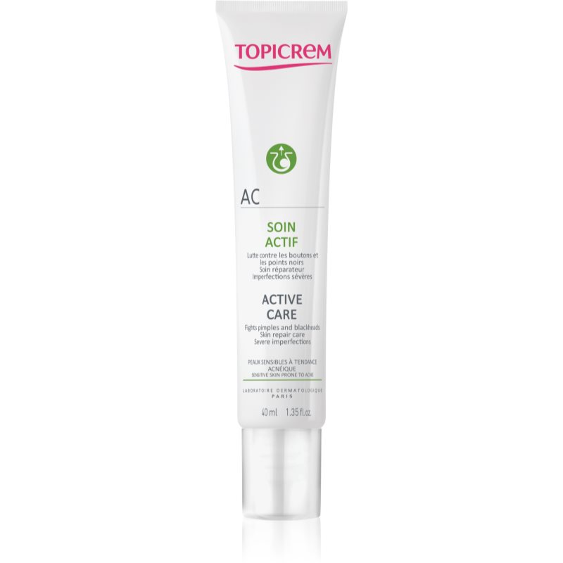 Topicrem AC Active Care aktivní péče pro citlivou pleť se sklonem k akné 40 ml - parfo.cz