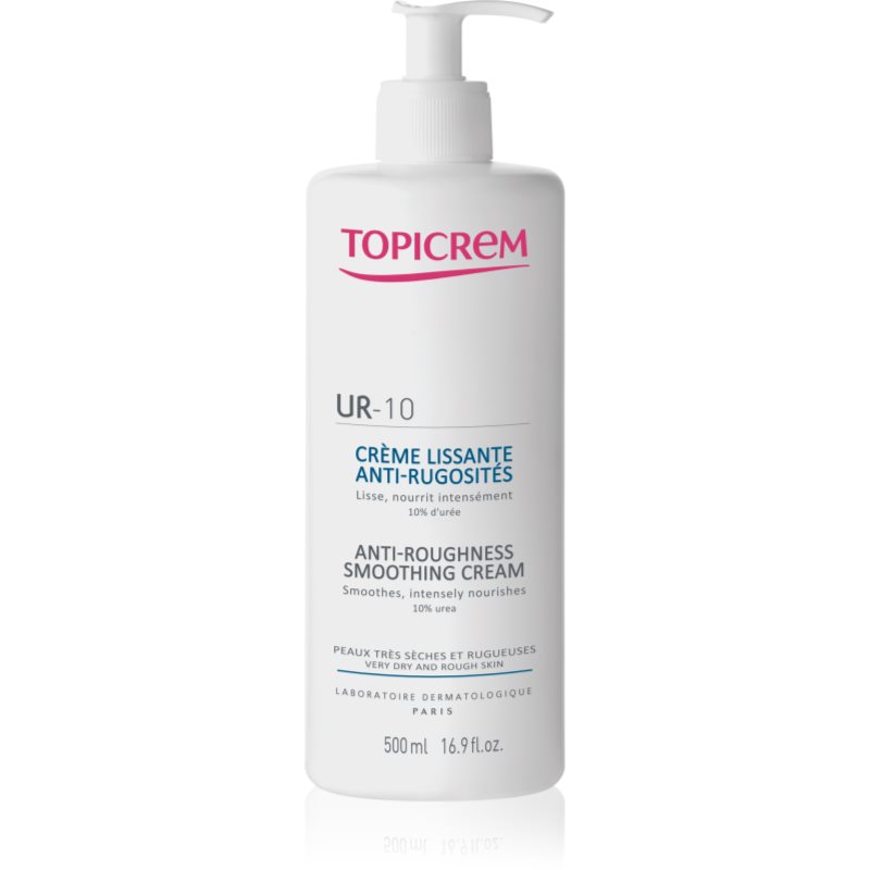 Topicrem UR-10 Anti-Roughness Smoothing Cream tělový krém pro extra suchou pokožku 500 ml - parfo.cz