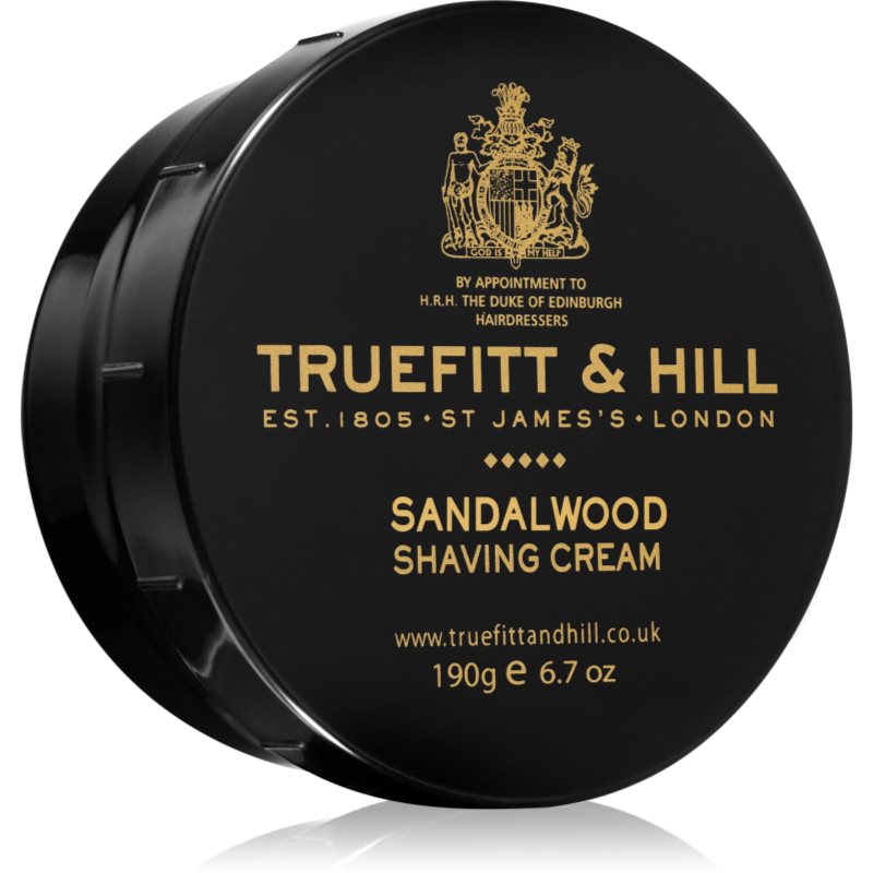 Truefitt & Hill Sandalwood hydratační krém na holení pro muže 190 g - parfo.cz