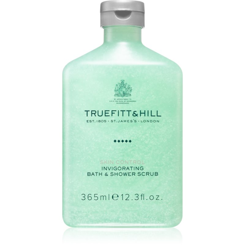 Truefitt & Hill Skin Control Invigorating Bath & Shower Scrub peeling na obličej i tělo pro muže 365 ml - parfo.cz