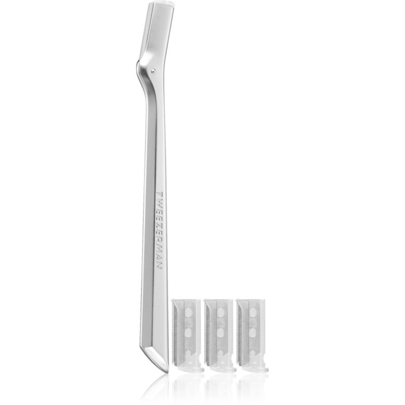 Tweezerman Brow Shaping břitva na obočí + náhradní hlavice 1 ks - parfo.cz