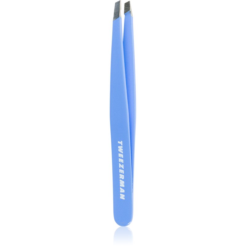 Tweezerman Studio Collection pinzeta se zešikmeným koncem Lapis Blue 1 ks - parfo.cz